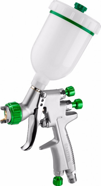 Краскопульт пневматический KRAFTOOL "PRO" Jeta 3000 mini, HVLP, c верхним бачком, 0,8мм,  ( 06561-0.8 )