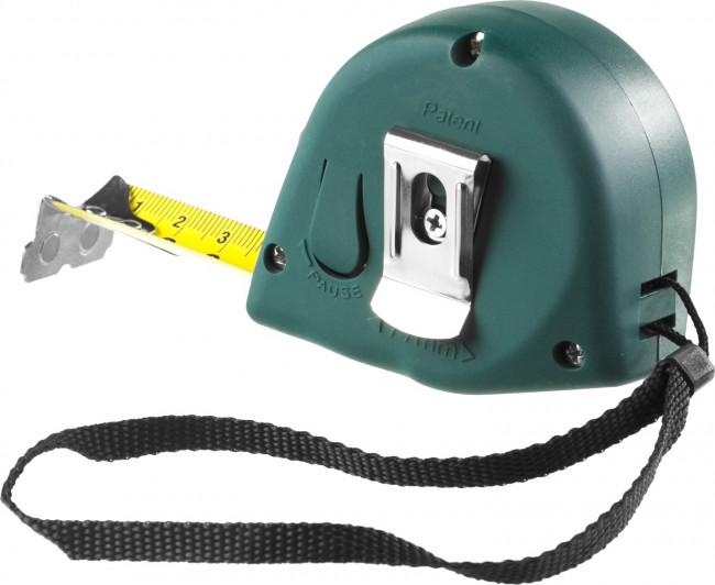 KRAFTOOL GRAND 5м / 25мм рулетка с ударостойким корпусом (ABS) и противоскользящим покрытием,  ( 34022-05-25 )