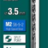 KRAFTOOL HSS-G 3.5 х70мм, Сверло по металлу HSS-G, сталь М2(S6-5-2) ( 29651-3.5 )