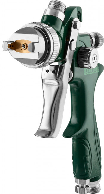 Краскопульт пневматический KRAFTOOL AirKraft, HVLP, с верхним бачком, 1,7мм,  ( 06522-1.7 )