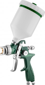 Краскопульт пневматический KRAFTOOL AirKraft, HVLP, с верхним бачком, 1,7мм,  ( 06522-1.7 )