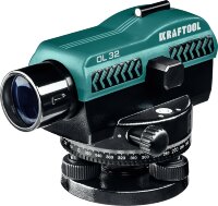 Оптический нивелир OL-32 увеличение 32Х рабочий диапазон 122 м, KRAFTOOL,  ( 34520 )