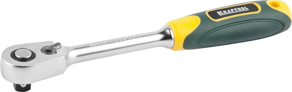 Трещотка для торцовых головок KRAFTOOL "PRO", Сr-V сталь, 60 зубцов, 3/8" ,  ( 27794-3/8_z02 )