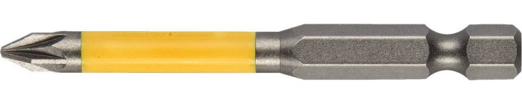 Биты KRAFTOOL "INDUSTRIE" торсионные, обточенные, для механизированного инструмента, PZ 2, 65мм, 2шт ,  ( 26103-2-65 )