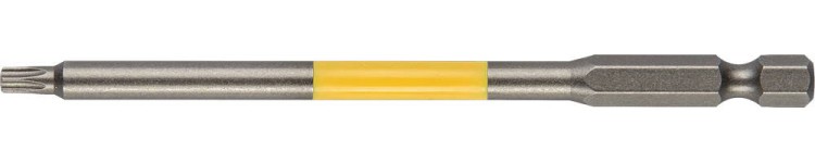 Биты KRAFTOOL "INDUSTRIE" торсионные, обточенные, для механизированного инструмента, TX 15, 100мм, 2шт,  ( 26105-15-100 )