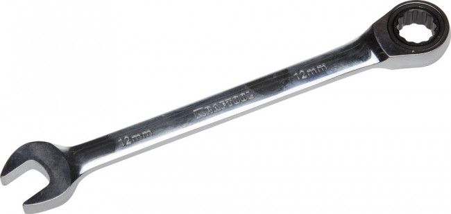 Комбинированный гаечный ключ трещоточный 12 мм, KRAFTOOL, ( 27230-12_z01 ) Комбинированный гаечный ключ трещоточный 12 мм, KRAFTOOL, ( 27230-12_z01 )