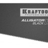 Ножовка для точного реза "Alligator BLACK", 400 мм, 11 TPI 3D зуб, KRAFTOOL ( 15205-40 )