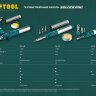 Набор KRAFTOOL "PRO": Паяльник газовый, 3в1, пьезоподжиг, 5 насадок, припой, защитный колпачок, чистка жал, 1300С ( 55503-H10 )