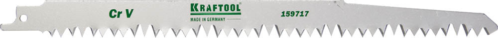 Полотно KRAFTOOL "INDUSTRIE QUALITAT", S1531L, для эл/ножовки, Cr-V, по дереву, шаг 5-6,5мм, 280мм,  ( 159717 ) Полотно KRAFTOOL "INDUSTRIE QUALITAT", S1531L, для эл/ножовки, Cr-V, по дереву, шаг 5-6,5мм, 280мм,  ( 159717 )