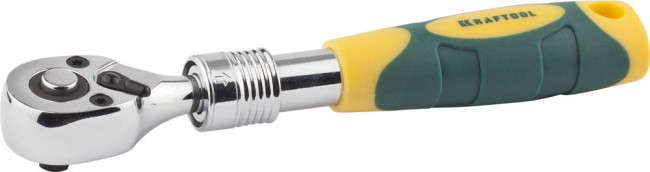 Трещотка для торцовых головок KRAFTOOL "PRO", телескопическая, Сr-V сталь, 72 зубца, 1/4", ( 27798-1/4 ) Трещотка для торцовых головок KRAFTOOL "PRO", телескопическая, Сr-V сталь, 72 зубца, 1/4", ( 27798-1/4 )