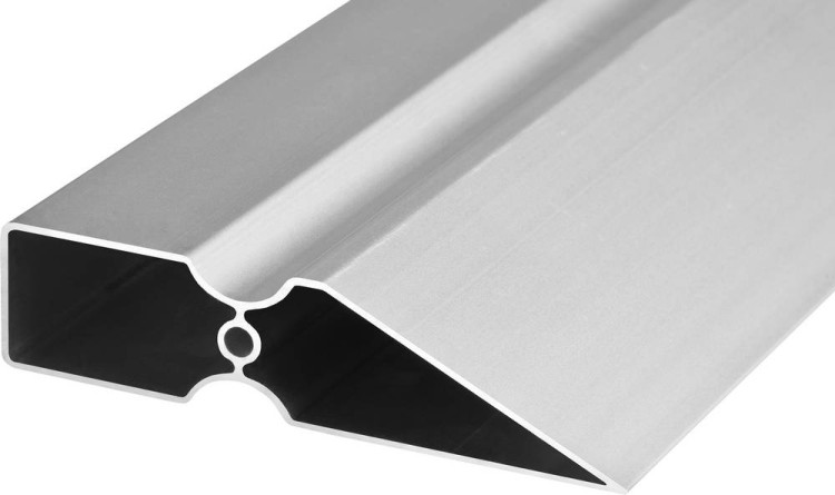 Правило "Ergo-Plus", KRAFTOOL, тип TRK-трапеция "DuoGrip", усилен анодированный алюмин профиль, цилиндр ребро жесткости, 1,0м,  ( 10733-1.0 )