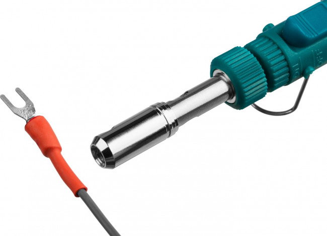 Набор KRAFTOOL: Паяльник газовый, 3в1, регулировка пламени, 4 насадки, припой, чистка жал, 1300С ( 55504-H8 )