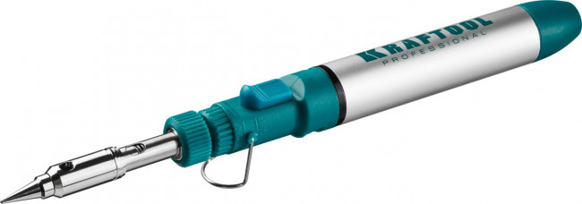 Набор KRAFTOOL: Паяльник газовый, 3в1, регулировка пламени, 4 насадки, припой, чистка жал, 1300С ( 55504-H8 )