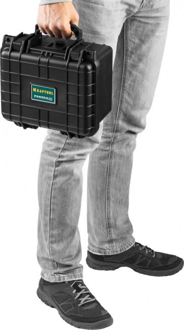 Ящик ударопрочный "PANZER" пластиковый, степень защиты IP55, 10", KRAFTOOL ( 38251-10 ) Ящик ударопрочный "PANZER" пластиковый, степень защиты IP55, 10", KRAFTOOL ( 38251-10 )