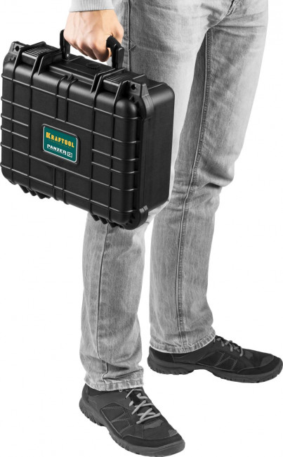 Ящик ударопрочный "PANZER" пластиковый, степень защиты IP55, 13", KRAFTOOL ( 38251-13 ) Ящик ударопрочный "PANZER" пластиковый, степень защиты IP55, 13", KRAFTOOL ( 38251-13 )