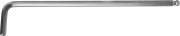 Ключ KRAFTOOL "INDUSTRIE" имбусовый, длинный c шариком, Cr-Mo, хромосатинированное покрытие, HEX 6 ,  ( 27437-6 )
