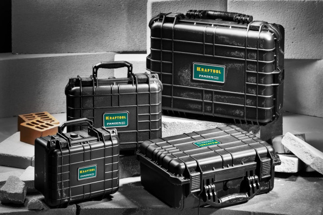 Ящик ударопрочный "PANZER" пластиковый, степень защиты IP55, 16", KRAFTOOL ( 38251-16 ) Ящик ударопрочный "PANZER" пластиковый, степень защиты IP55, 16", KRAFTOOL ( 38251-16 )