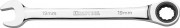 Комбинированный гаечный ключ трещоточный 19 мм, KRAFTOOL,  ( 27230-19_z01 )