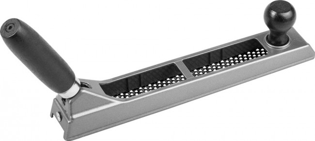 Рашпиль KRAFTOOL обдирочный, силуминовый с переставной ручкой, 250мм,  ( 18843 ) Рашпиль KRAFTOOL обдирочный, силуминовый с переставной ручкой, 250мм,  ( 18843 )