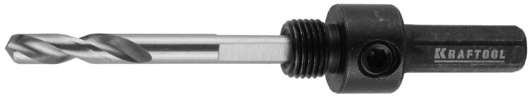 Державка KRAFTOOL для биметаллических коронок "EXPERT" с центрирующим сверлом, d14-30мм,  ( 29522_z01 )