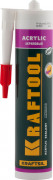 Герметик акриловый KRAFTOOL белый, 300мл ,  ( 41251-0 )