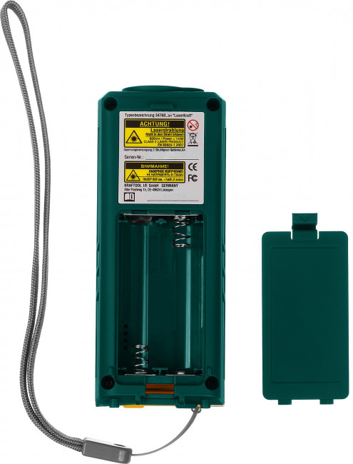 Дальномер лазерный LASER-KRAFT, дальность 5см - 70м, точность 1,5мм, KRAFTOOL 34760,  ( 34760_z01 )