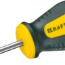 Отвертка KRAFTOOL, Cr-Mo-V сталь, двухкомпонентная противоскользящая рукоятка, PH, №1x38мм,  ( 250072-1-038 )