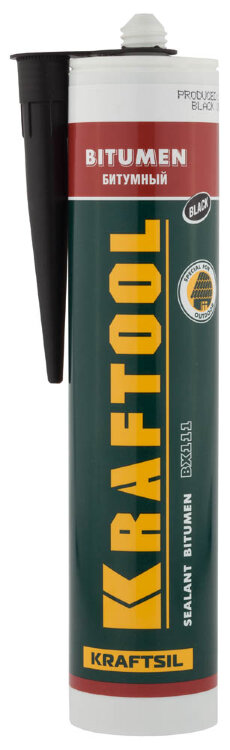 Герметик битумный KRAFTOOL черный, 300мл,  ( 41261 )
