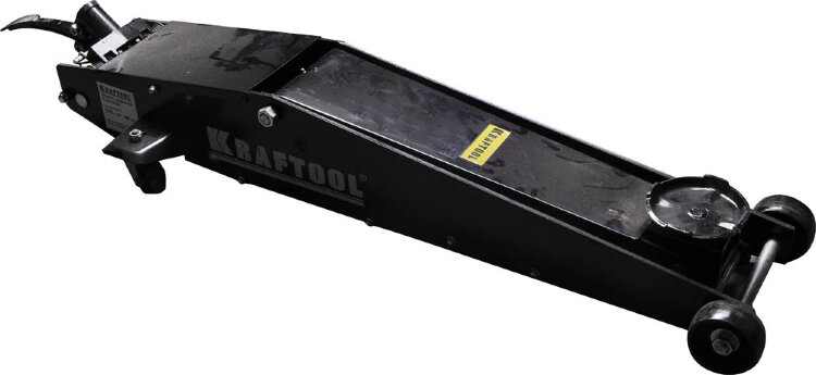 Домкрат гидравлический подкатной "High-Lift", удлиненный, 10т, 160-560мм, KRAFTOOL 43455-10,  ( 43455-10 )
