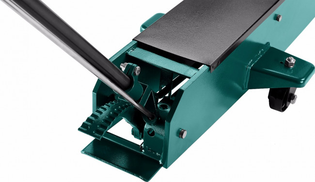 Домкрат гидравлический подкатной "High-Lift", удлиненный, 10т, 160-560мм, KRAFTOOL 43455-10,  ( 43455-10 )