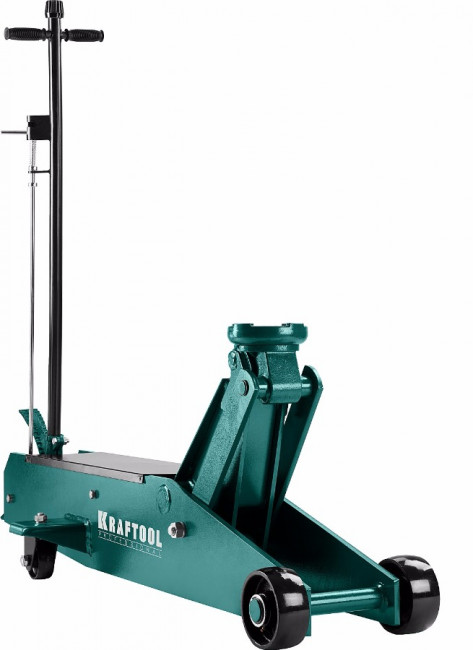 Домкрат гидравлический подкатной "High-Lift", удлиненный, 10т, 160-560мм, KRAFTOOL 43455-10,  ( 43455-10 )