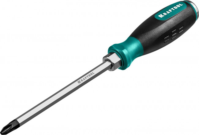 Отвертка ударная "Impact", сквозной стержень из Cr-Mo-V стали, маслобензостойкая двухкомпонентная рукоятка, PH 3x150мм, KRAFTOOL ( 250034-3 ) Отвертка ударная "Impact", сквозной стержень из Cr-Mo-V стали, маслобензостойкая двухкомпонентная рукоятка, PH 3x150мм, KRAFTOOL ( 250034-3 )