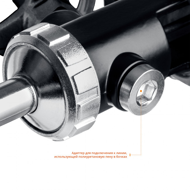 Пистолет "Super-Kraft" для монтажной пены, цельнометаллический, KRAFTOOL,  ( 06853 )