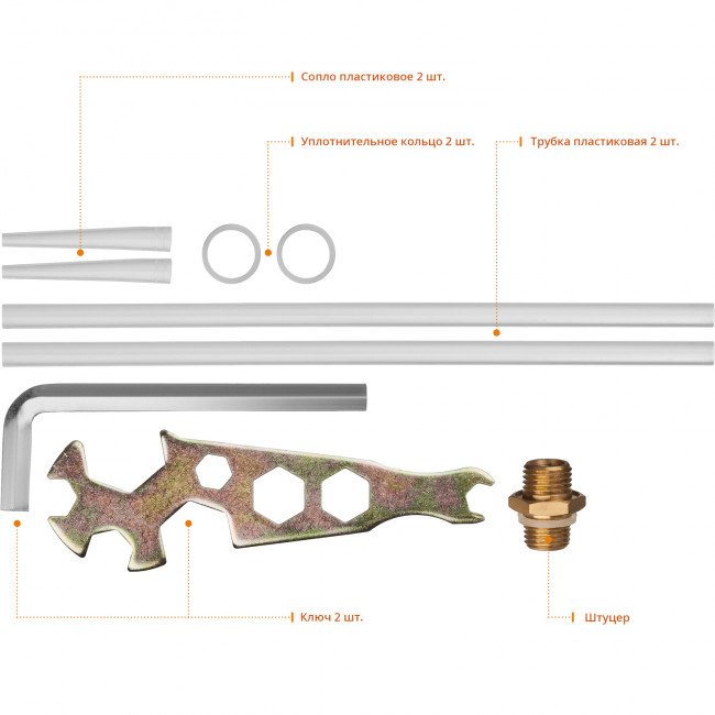 Пистолет "Super-Kraft" для монтажной пены, цельнометаллический, KRAFTOOL,  ( 06853 )