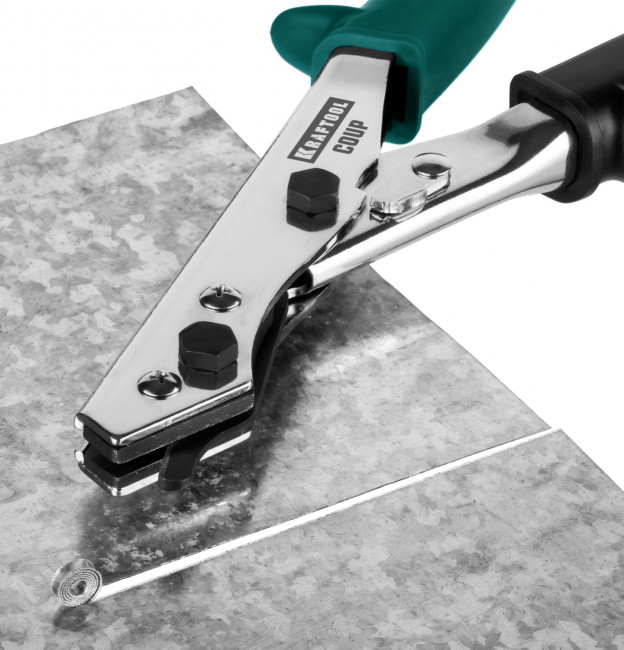 KRAFTOOL Ножницы просечные COUP для реза листа без повреждений, ( 23274 )