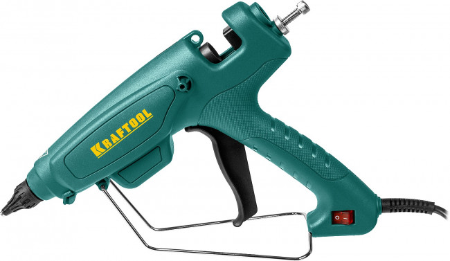 Пистолет клеевой (термоклеящий) "PRO", KRAFTOOL 06843-220-12, эл, двухкомп корпус, рабоч темп 193град, выход клея 1,2кг/час, d=12мм, 220Вт, ( 06843-220-12 ) Пистолет клеевой (термоклеящий) "PRO", KRAFTOOL 06843-220-12, эл, двухкомп корпус, рабоч темп 193град, выход клея 1,2кг/час, d=12мм, 220Вт, ( 06843-220-12 )