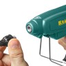 Пистолет клеевой (термоклеящий) "PRO", KRAFTOOL 06843-220-12, эл, двухкомп корпус, рабоч темп 193град, выход клея 1,2кг/час, d=12мм, 220Вт,  ( 06843-220-12 )