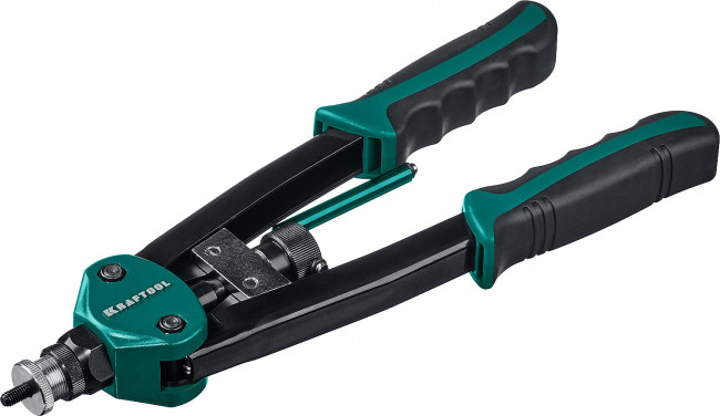 Kraftool "NUT-12" заклепочник резьбовой двуручный для резьбовых заклепок М3 - М12 в кейсе, 320 мм, ( 31183 ) Kraftool "NUT-12" заклепочник резьбовой двуручный для резьбовых заклепок М3 - М12 в кейсе, 320 мм, ( 31183 )