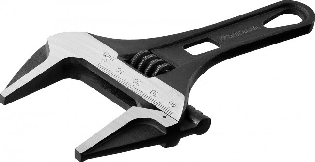 Ключ разводной SlimWide Compact, 160 / 43 мм, KRAFTOOL,  ( 27266-25 )
