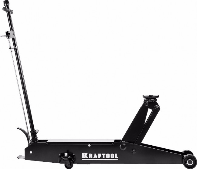 Домкрат гидравлический подкатной "High-Lift", удлиненный, 5т, 150-560мм, KRAFTOOL 43455-5,  ( 43455-5 )