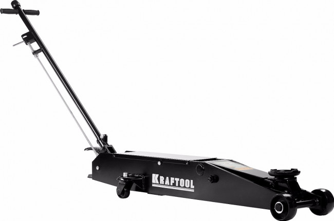 Домкрат гидравлический подкатной "High-Lift", удлиненный, 5т, 150-560мм, KRAFTOOL 43455-5,  ( 43455-5 )