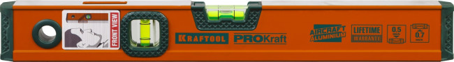 Уровень KRAFTOOL алюминиевый, 2 глазка, 40см ,  ( 34721-040_z01 ) Уровень KRAFTOOL алюминиевый, 2 глазка, 40см ,  ( 34721-040_z01 )