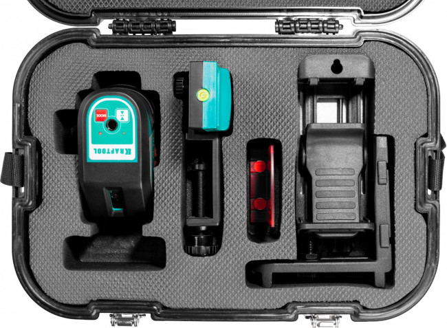 KRAFTOOL CL-70 #4  нивелир лазерный , 20м/70м, IP54, точн. +/-0,2 мм/м, детектор, питание 4хАА, в кейсе ( 34660-4 ) KRAFTOOL CL-70 #4  нивелир лазерный , 20м/70м, IP54, точн. +/-0,2 мм/м, детектор, питание 4хАА, в кейсе ( 34660-4 )