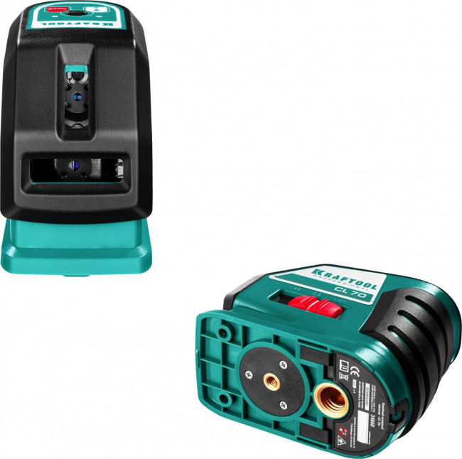 KRAFTOOL CL-70 #4  нивелир лазерный , 20м/70м, IP54, точн. +/-0,2 мм/м, детектор, питание 4хАА, в кейсе ( 34660-4 ) KRAFTOOL CL-70 #4  нивелир лазерный , 20м/70м, IP54, точн. +/-0,2 мм/м, детектор, питание 4хАА, в кейсе ( 34660-4 )