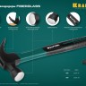 KRAFTOOL Fiberglass 450 г молоток-гвоздодёр столярный c фиберглассовой рукояткой ( 20265-45 )