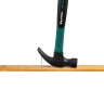 KRAFTOOL Fiberglass 450 г молоток-гвоздодёр столярный c фиберглассовой рукояткой ( 20265-45 )