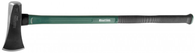 Колун KRAFTOOL "EXPERT" тяжелый, с эргономичной двухкомп фиберглассовой рукояткой, ударным обухом, длина 900мм, 2,7кг  ,  ( 20657-27 )