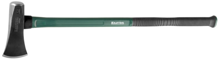 Колун KRAFTOOL "EXPERT" тяжелый, с эргономичной двухкомп фиберглассовой рукояткой, ударным обухом, длина 900мм, 2,7кг  ,  ( 20657-27 )