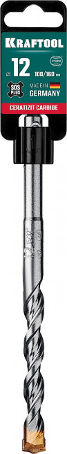 KRAFTOOL Бур SDS-plus 12 х 160 мм ( 29320-160-12_z02 ) KRAFTOOL Бур SDS-plus 12 х 160 мм ( 29320-160-12_z02 )