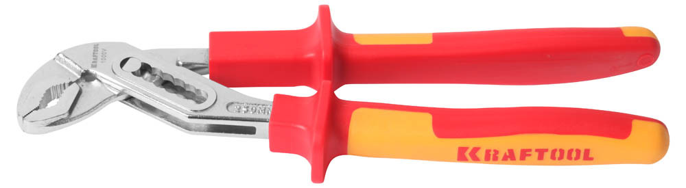 Клещи "ELECTRO-KRAFT", Cr-Mo сталь, двухкомпонентная маслобензостойкая рукоятка, хромированное покрытие, 250мм, KRAFTOOL,  ( 2202-10-25_z01 )